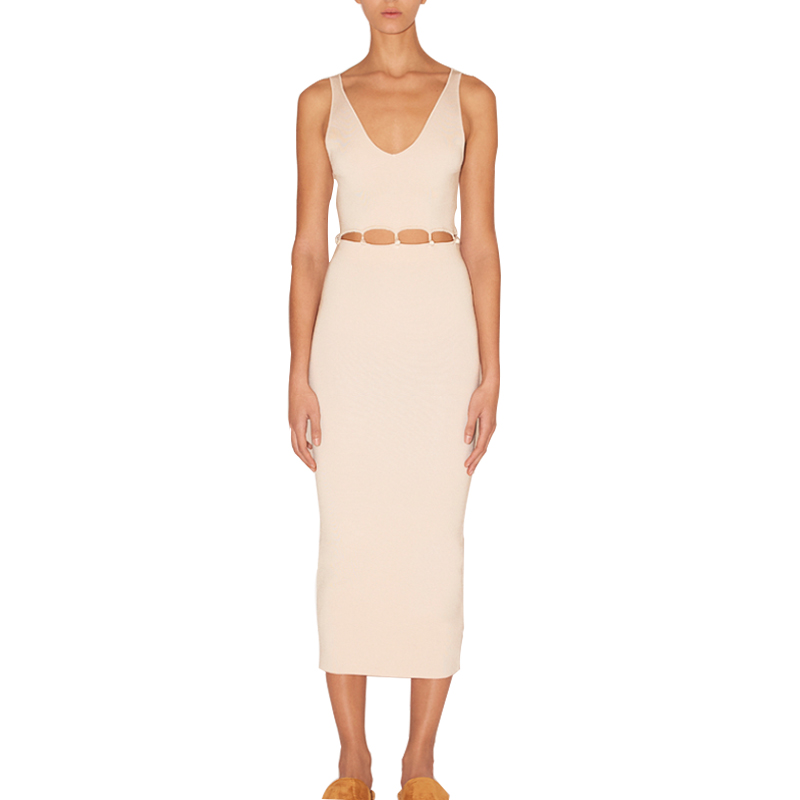 SS2310 Satin Silk Digital Printed V neck Long sleeve Crop Top Blouse  Slim straight Skirts (1)